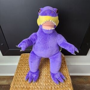 Build-a-bear Workshop T Rex Dinosaur Purple Plush Stuffed Animal Toy 16"
